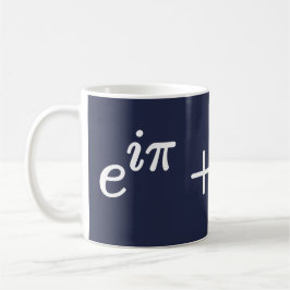 Café Ecuación de identidad de Euler Taza científica mat