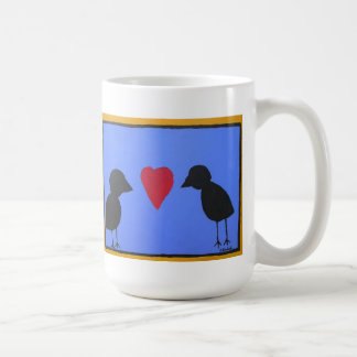 Café El amor de las chicas en una taza