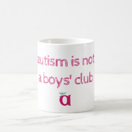 Café el autismo no es una taza incompleta del club de