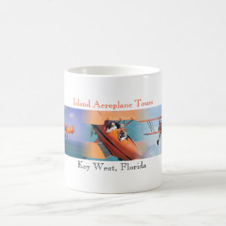 Café El avión de la isla viaja a la taza de 15 onzas