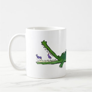 Café El cocodrilo y su taza de los amigos