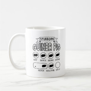 Café El conejillo de Indias obstinado engaña la taza