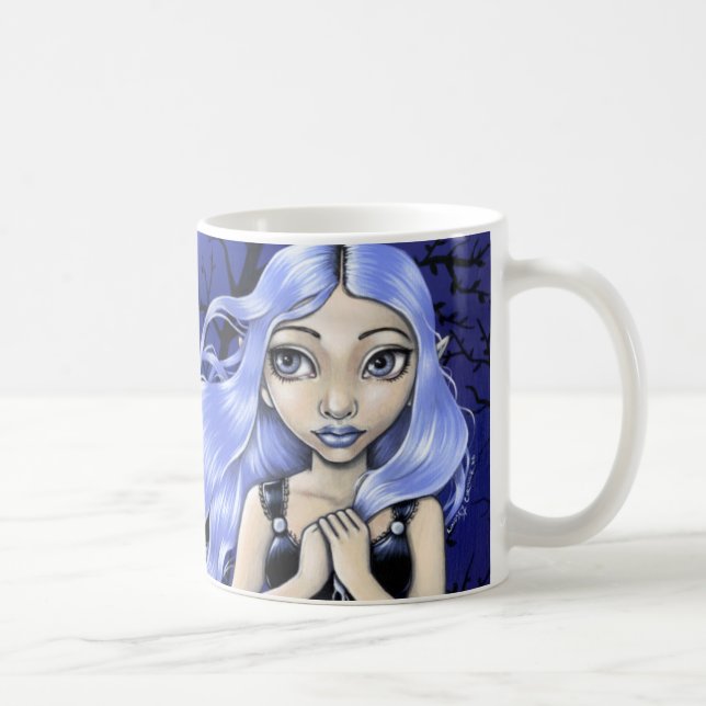 Café El desear en la taza de la luna (Derecha)