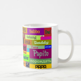Café El día de padre cualquier taza de la lengua