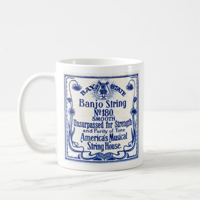Café El estado de la bahía ata la taza (Izquierda)
