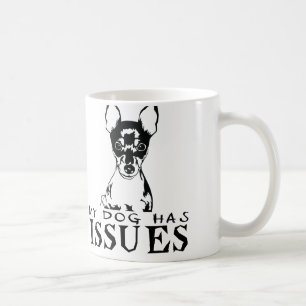 CAFÉ EL FOX TERRIER DEL JUGUETE MI PERRO TIENE TAZA DE