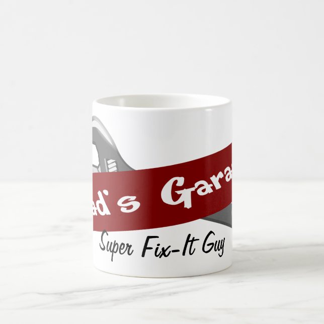Café El garaje de papá Sr. arreglárselas la taza del dí (Centro)