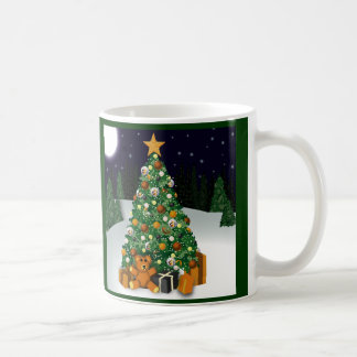 Café El gay lleva la taza del árbol de navidad