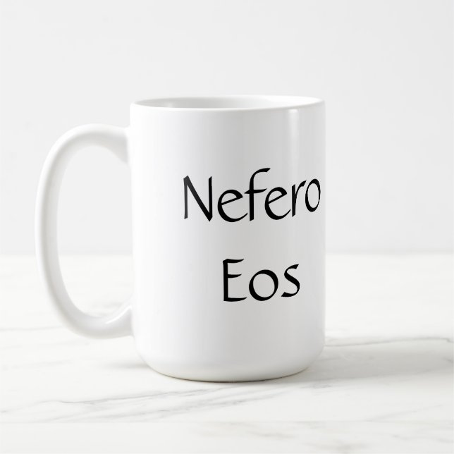 Café El Grail de la Atlántida - taza del FOE de Nefero (Izquierda)