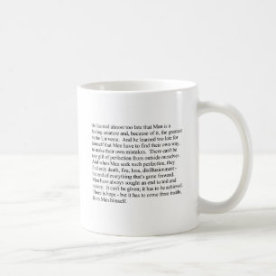 Café El hombre es una taza de la criatura de la