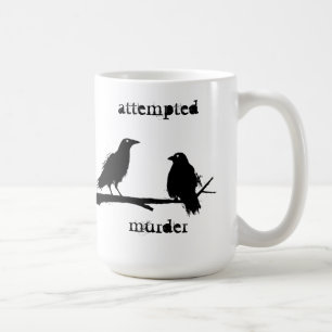 Café el intento de asesinato canta taza