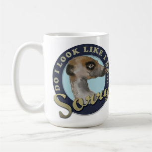 Café El Meerkat con la taza de la actitud