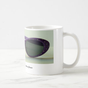 Café El mundo: A través de la taza Mamá-Coloreada de