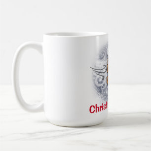 Café El navidad es duro - taza de la ventisca de Ernie