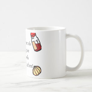 Café Él que controla la taza de la especia