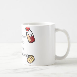 Café Él que controla la taza de la especia