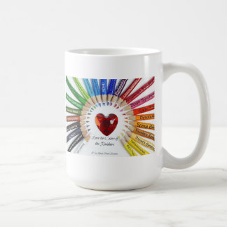 Café El Special necesita amor la taza de los colores
