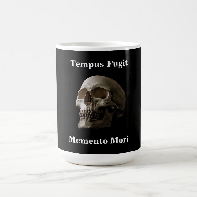 Café El tiempo vuela, recuerda la taza de la muerte (Centro)