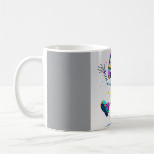 Café Elegante taza de cerámica para su elaboración diar