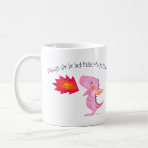 Café Ella es taza inspiradora de la taza feroz del