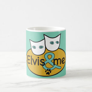 Café "Elvis y YO" taza de la obra clásica de 11