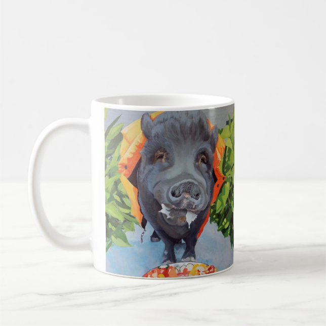 Café Emmett la taza del cerdo de la ciudad (Izquierda)
