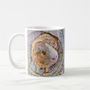 Café Empezando la rueda derecha de la taza de cerdo de