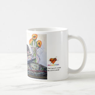 Café En el revestimiento de la taza de lujo