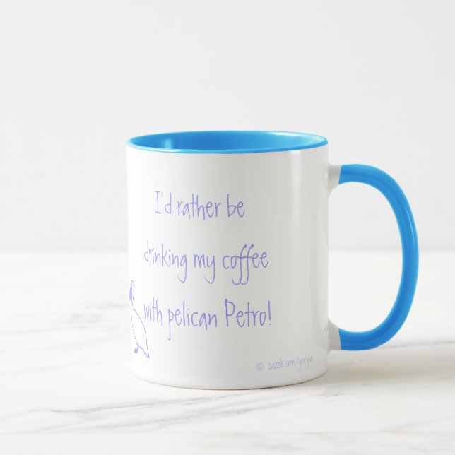 Café en Grecia - taza (Derecha)