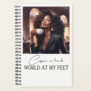 Café en mano, mundo a mi pies: planificador diario