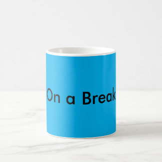 Café En una taza de descanso