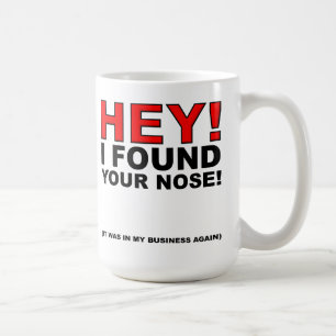 Café Encontré Divertida Tu Taza de Nariz