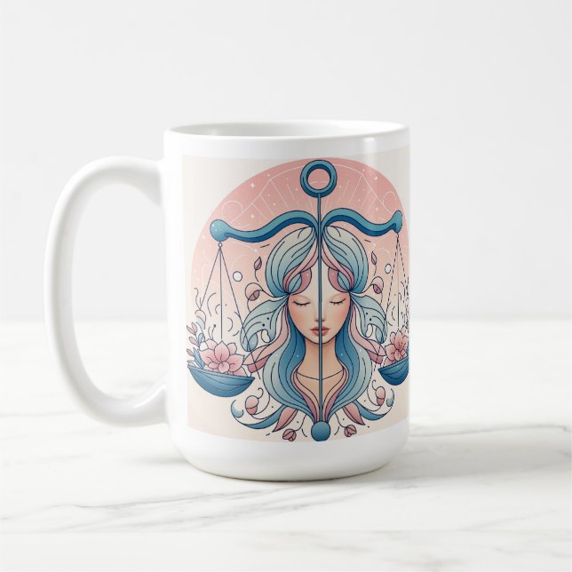 Café Equilibrio de belleza: taza inspirada en la lira (Izquierda)