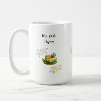 Café "Es Herb Thyme" taza de té/café