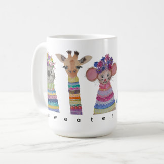 Café ¡Es la taza de Sweater Gang!