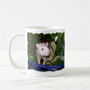 Café Es taza de la primavera del mundo de una rata