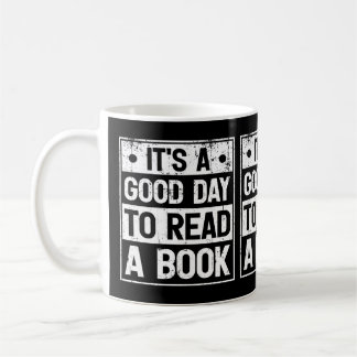 Café Es un buen día para leer una taza de libro