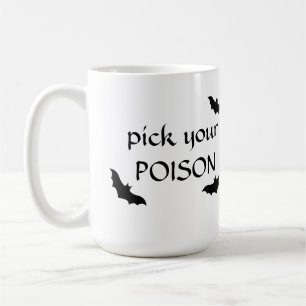 Café Escoja su taza de Halloween de POISON