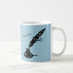 Café ¡Escriba encendido! Escritores de la taza de caf