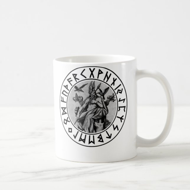 Café escudo de Odin de la taza (Derecha)