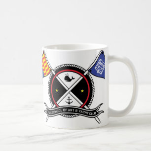 Café Escuela de Yale del arte y de la taza del club