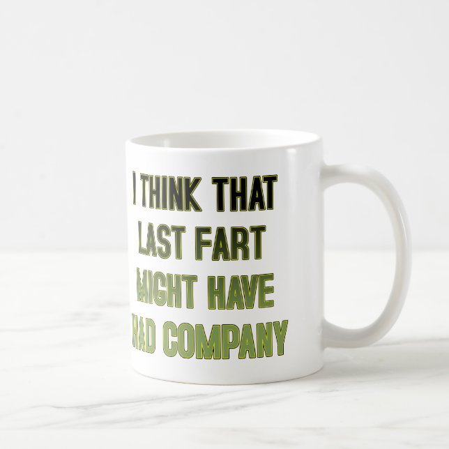 Café Ese pasado fart tenía taza divertida de la (Derecha)