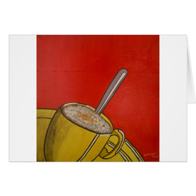 Café espumoso II (Anverso (Horizontal))