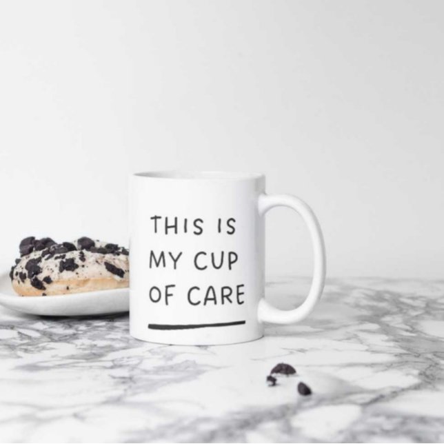 Café Esta es mi taza de cuidado Mug moderno hermoso (Subido por el creador)