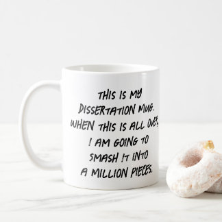Café Esta es mi taza de Tesis doctoral
