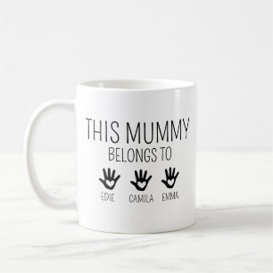Café Esta Momia Pertenece, Taza personalizada de Mama