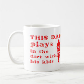 Café Esta Taza Para Papá Que Anda En Motocross De Bicic