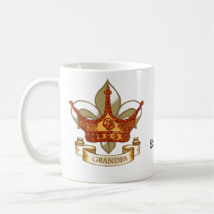 Café Estandarte de Corona. Taza del Rey Abuelo