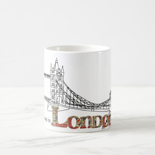 Café Estaría bastante en la taza de Londres (Centro)