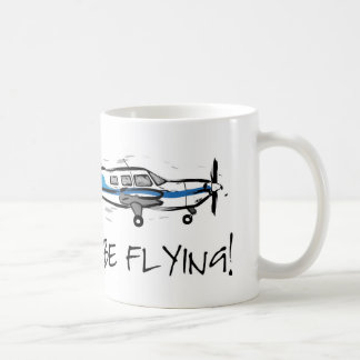 Café ¡Estaría volando bastante! PA 28 PPL de la taza